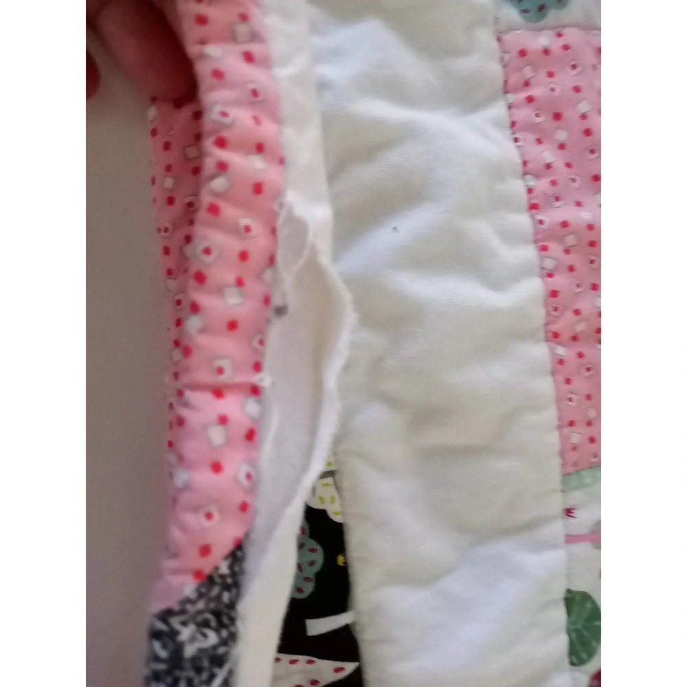 Handcrafted Childs PATCHWORK QUILT  39